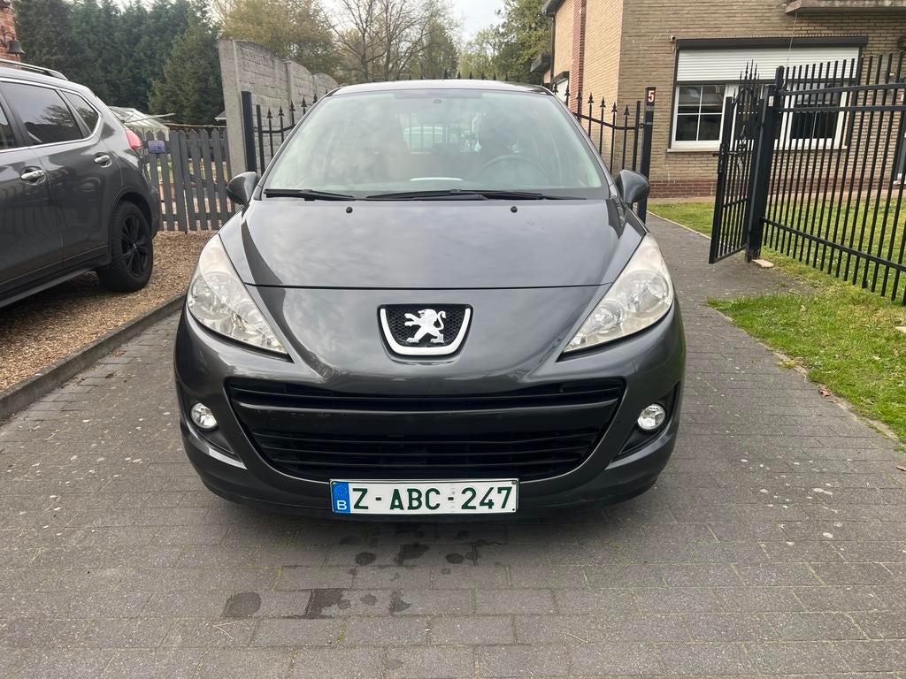 Peugeot 207+ 1.4 benzine 54- kw bj-2013, Auto's, Euro 5, Stof, Zwart, Bedrijf