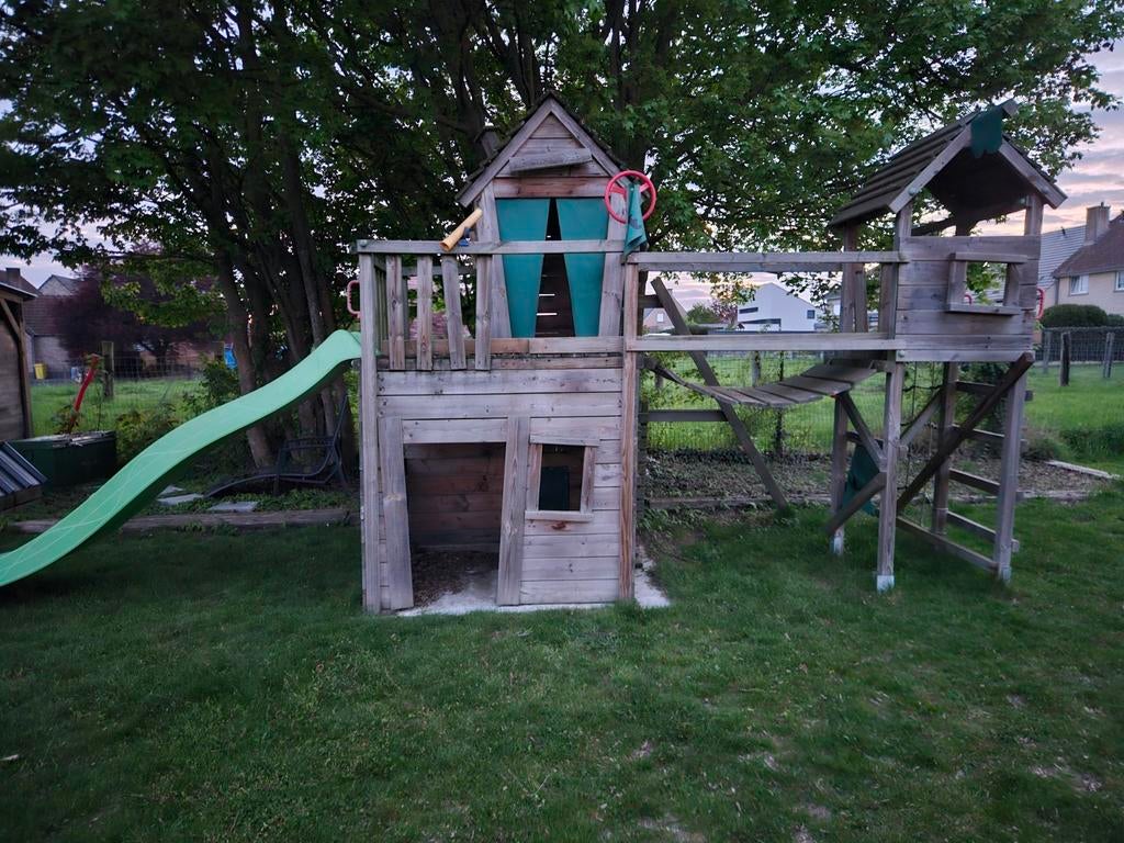 Speelhuisje, Ophalen