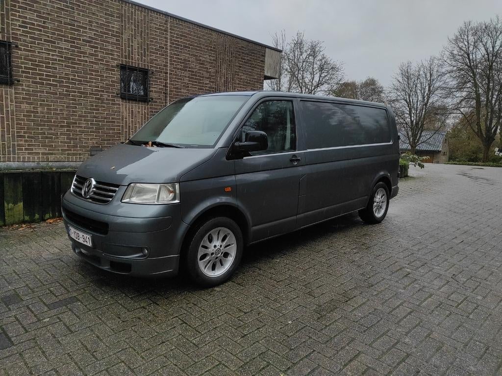 Volkswagen T5 - 1.9 tdi, Achat, Boîte manuelle, Bleu, Diesel