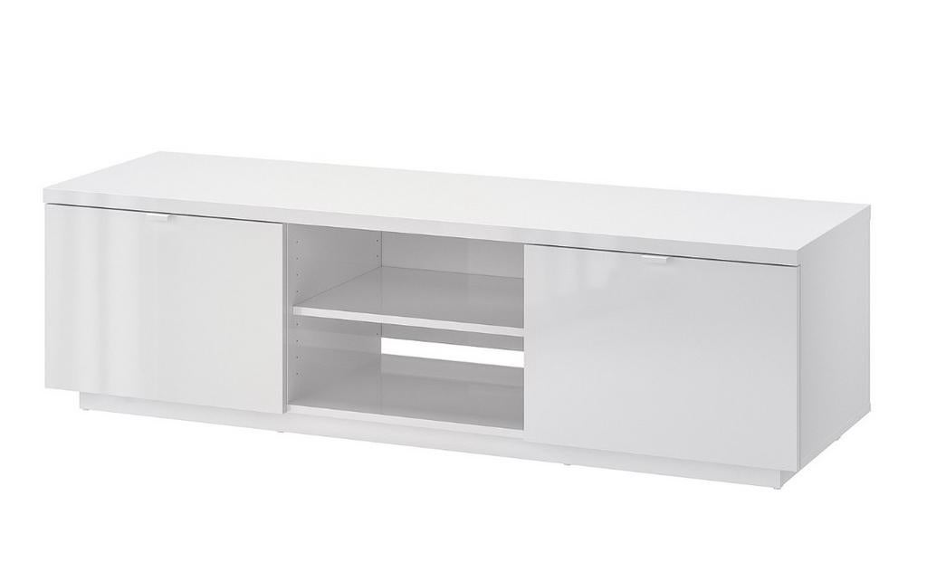 Tv meubel - wit - Ikea Byas - Lage prijs, Huis en Inrichting, Ophalen, Zo goed als nieuw