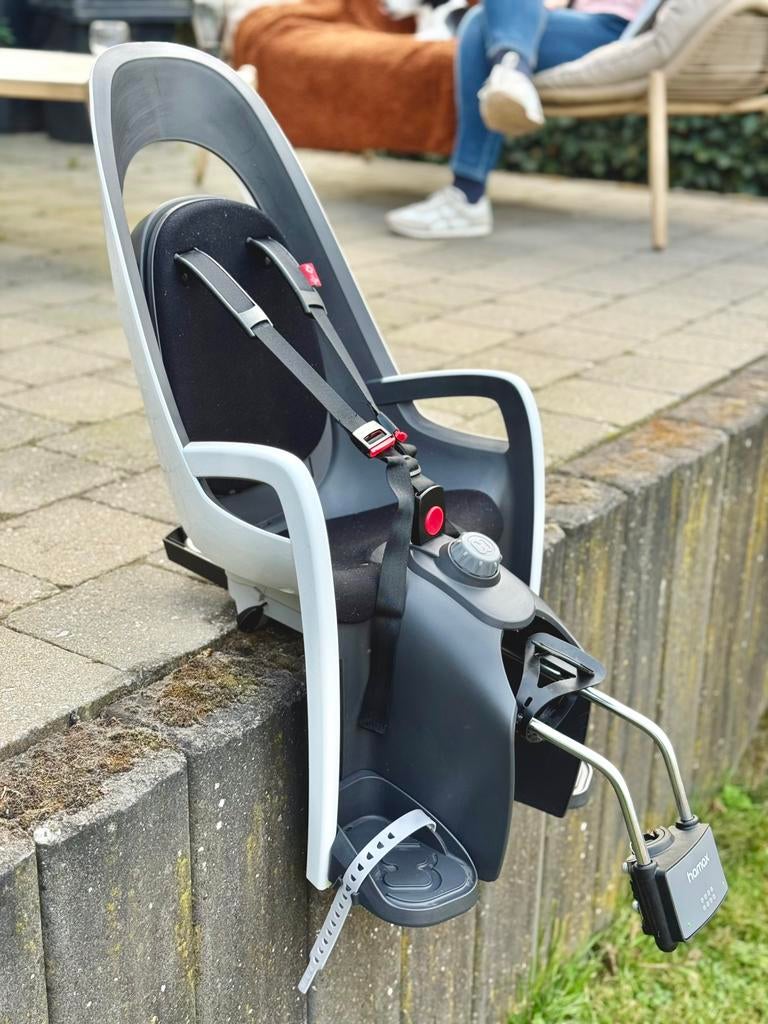 Siège vélo enfant Hamax Caress X1 – COMME NEUF, Enlèvement, Neuf, Hamax, Repose-pieds