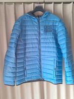 Donsjasje hemels blauw maat L/XL, Kleding | Heren, Ophalen, Maat 52/54 (L), Blauw