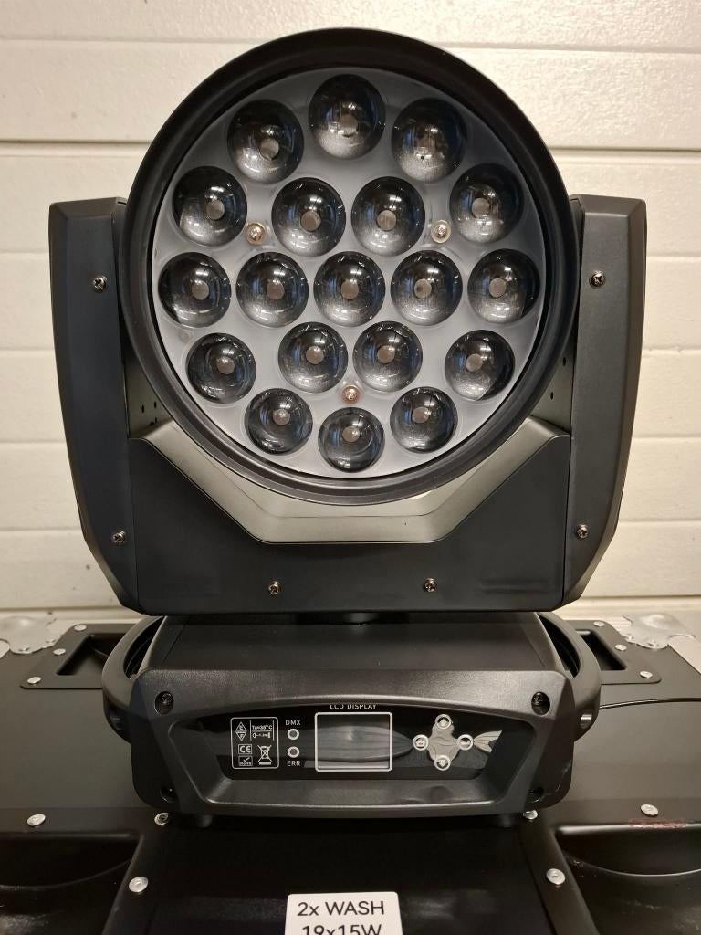 4x Wash 19x15w, Enlèvement, Neuf, Lumières, Couleur