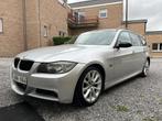 BMW 320 dA PACK M 163cv Bt Auto GPS CUIR PANO TEL KEYLESS, Autos, BMW, Cuir, Argent ou Gris, Noir, Automatique