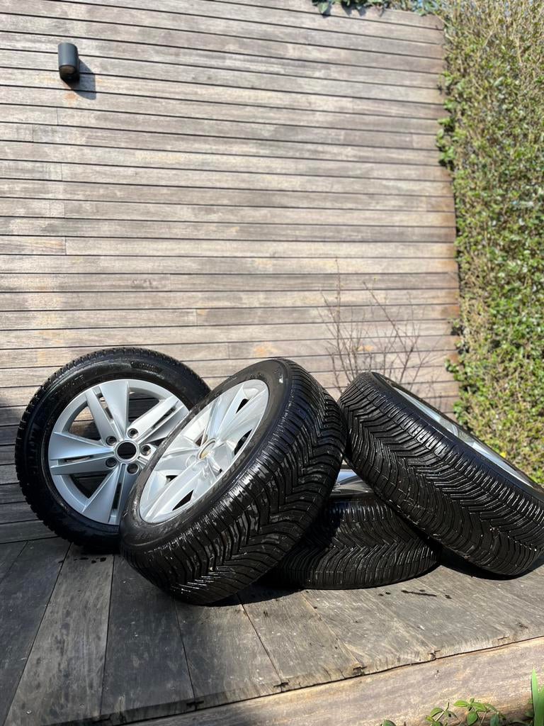 4 Michelin CrossClimate all-season banden inclusief velgen, Autos : Pièces & Accessoires, Pneus & Jantes, Enlèvement, Pneu(s)