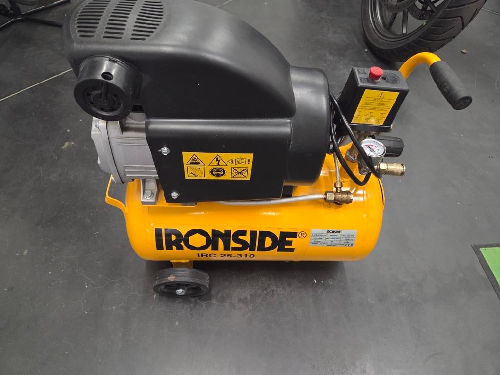 Compressor Ironside, Moins de 25 litres, Enlèvement, Utilisé, Mobile