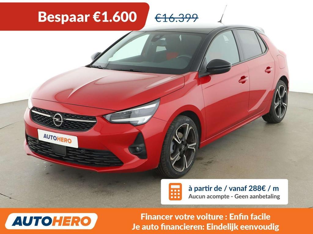 Opel Corsa 1.2 Turbo GS Line (bj 2021, automaat), Auto's, Gebruikt, Euro 6, 1199 cc, 96 kW