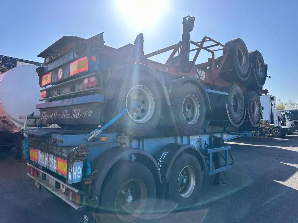 Renders (4 x) 20 FT (bj 1990), Auto's, Vrachtwagens, Bedrijf, Te koop, Aanhangers en Opleggers, Overige brandstoffen, BTW verrekenbaar