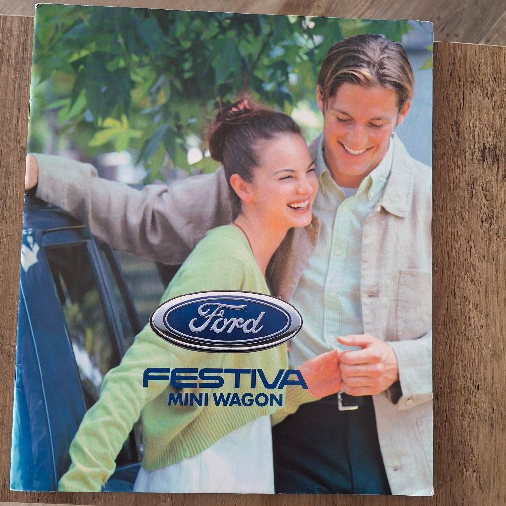 FORD FESTIVAL MINI WAGON 1996, Livres, Autos | Brochures & Magazines, Enlèvement ou Envoi, Neuf, Ford