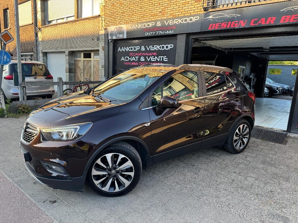 Opel Mokka X 1400 Turbo 140 pk Cosmo volledige opties, Blauw, Bedrijf, Sound system, SUV of Terreinwagen