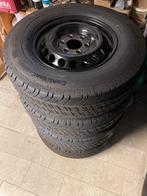 4 nieuwe Continental banden op velgen 225/75-16, Ophalen, Zomerbanden