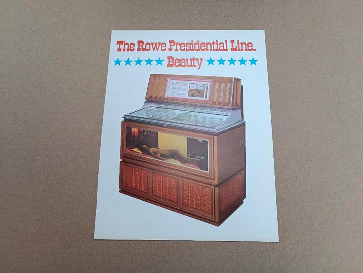 Flyer: Rowe-AMi MM5/ Beauty (1971) jukebox, Collections, Machines | Jukebox, Ami, Envoi