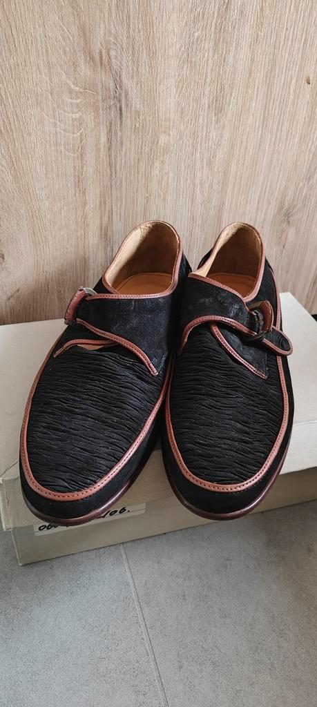 Chaussures en cuir Franceschetti - Taille 42 - NOUVEAUTÉ !, Vêtements | Hommes, Chaussures, Neuf, Espadrilles et Mocassins, Noir