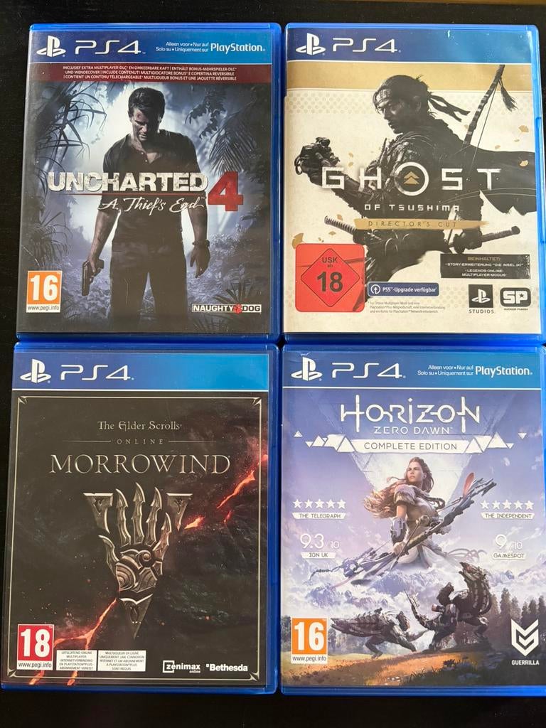 Ps4 games, Enlèvement, Comme neuf, Online