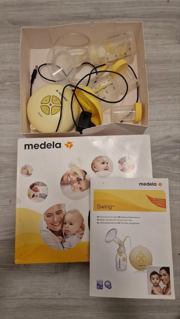 Medela swing elektrische borstkolf, Ophalen, Zo goed als nieuw, Opvoeding tot 6 jaar
