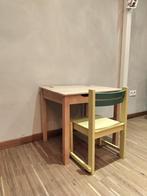 kinderbureau + stoel, Enlèvement, Utilisé, Table(s) et Chaise(s)