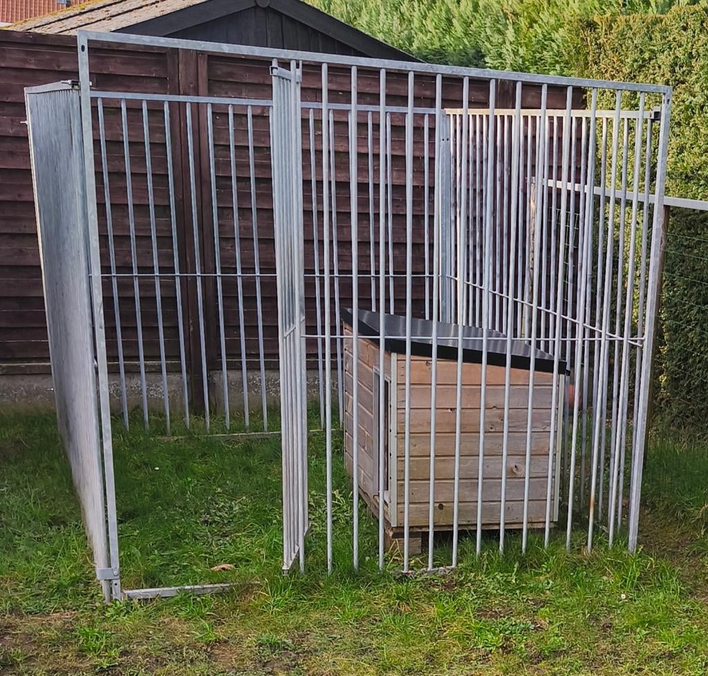 Ren panelen, Ophalen, Gebruikt, Hondenkennel