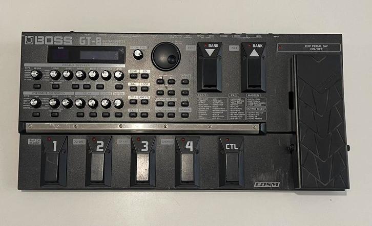 Processeur multi-effets Boss GT-8 pour guitare, Musique & Instruments, Instruments à corde | Guitares | Électriques, Utilisé, Enlèvement