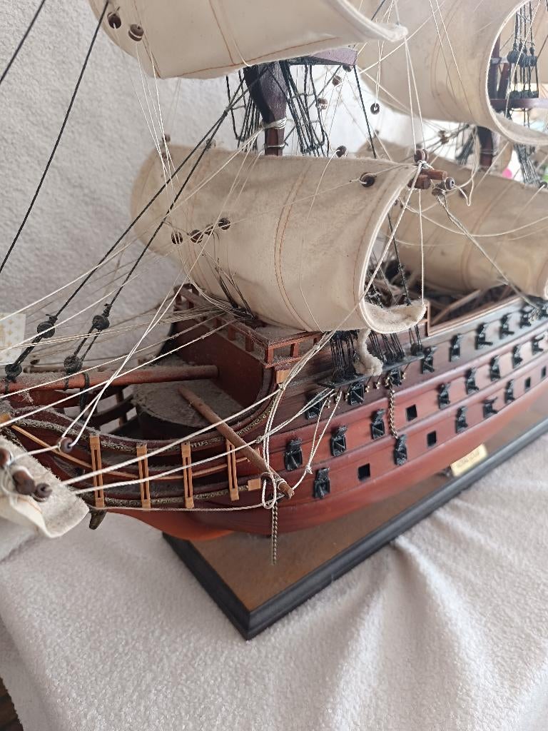 Bateau maquette, Antiquités & Art, Curiosités & Brocante, Enlèvement