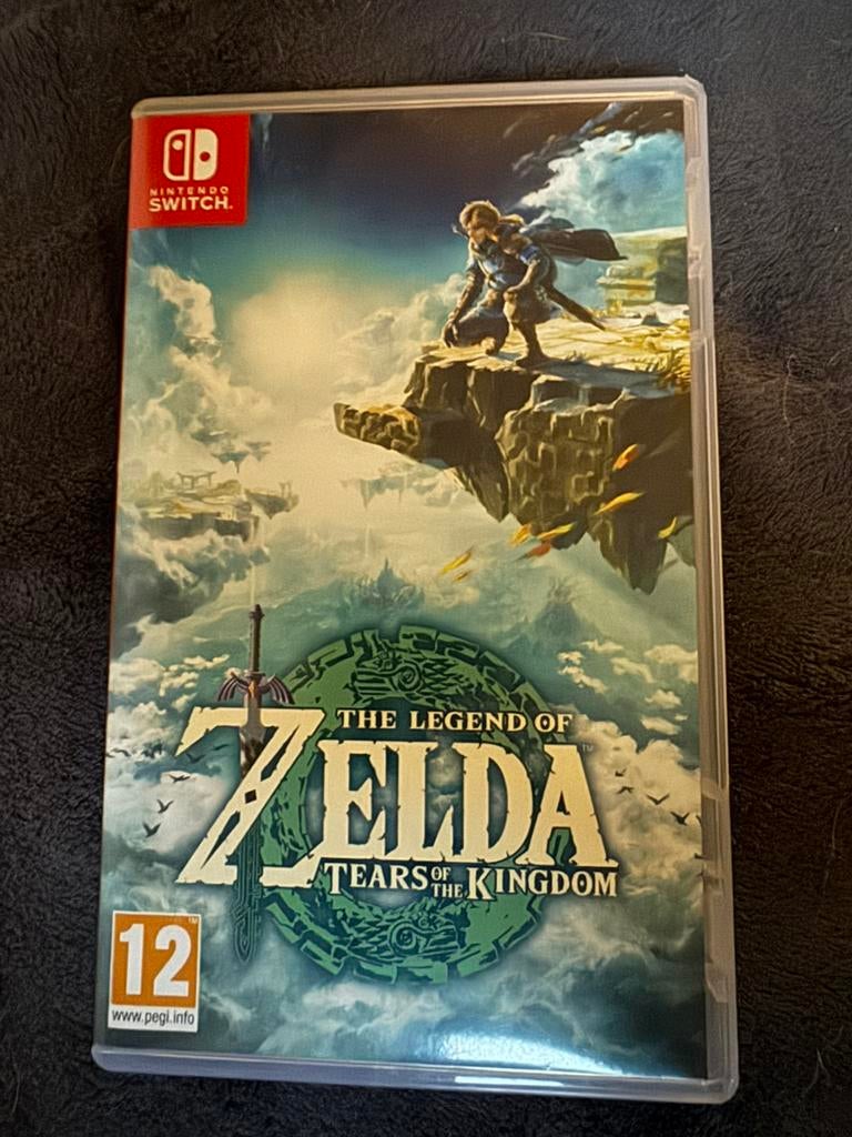 Zelda the legend of tears of the kingdom, Consoles de jeu & Jeux vidéo, Jeux | Nintendo Switch, Enlèvement, Comme neuf