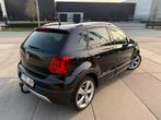 Vw Cross Polo 1.4tdi EURO6 2015 Airco, 90 kW, Euro 6, Zwart, Diesel