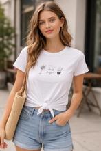 19.14      T‑shirt Mango – Taille S, Kleding | Dames, T-shirts, Mango, Wit, Ophalen of Verzenden, Zo goed als nieuw