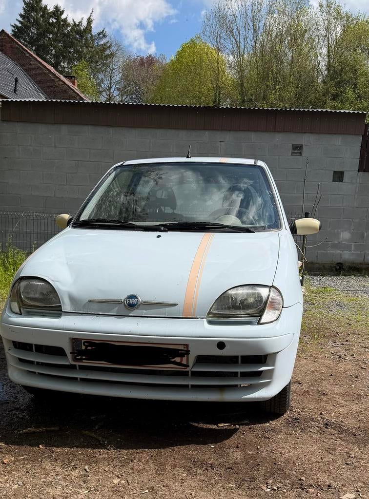 Fiat Seicento 1.1 54cv – Édition 50th Anniversary, Autos, Fiat, Particulier, Seicento, Radio, Essence, Euro 4, Berline, 3 portes