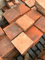 Lot antieke terracotta tegels Voor info BELLEN 0474220705, Antiek en Kunst, Ophalen