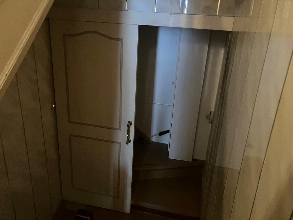 houten schuifdeur hout, Ophalen