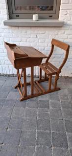 Schoolbankje, enkel, Ophalen