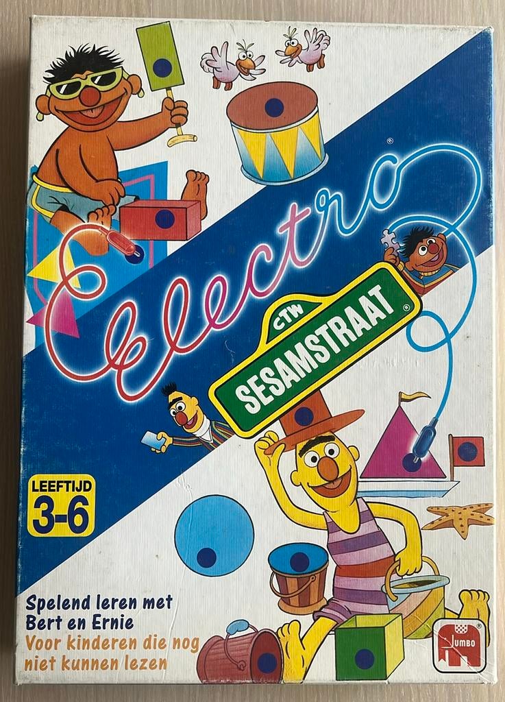 Sesamstraat electro, Een of twee spelers, Ophalen of Verzenden, Gebruikt