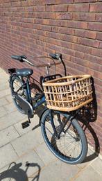 Mooie ' hollandse' meisjesfiets met mand, Fietsen en Brommers, Fietsaccessoires | Bagagedragers, Ophalen