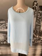 prachtige blouse baby blauwe kleur - 46-48, Envoi, Comme neuf, Taille 46/48 (XL) ou plus grande, Bleu