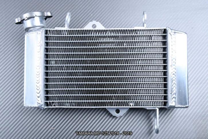 Radiateur Koeler Radiator AVDB YAMAHA MT-125 2014 2019 MT125, Motoren, Accessoires | Overige, Nieuw, Ophalen of Verzenden