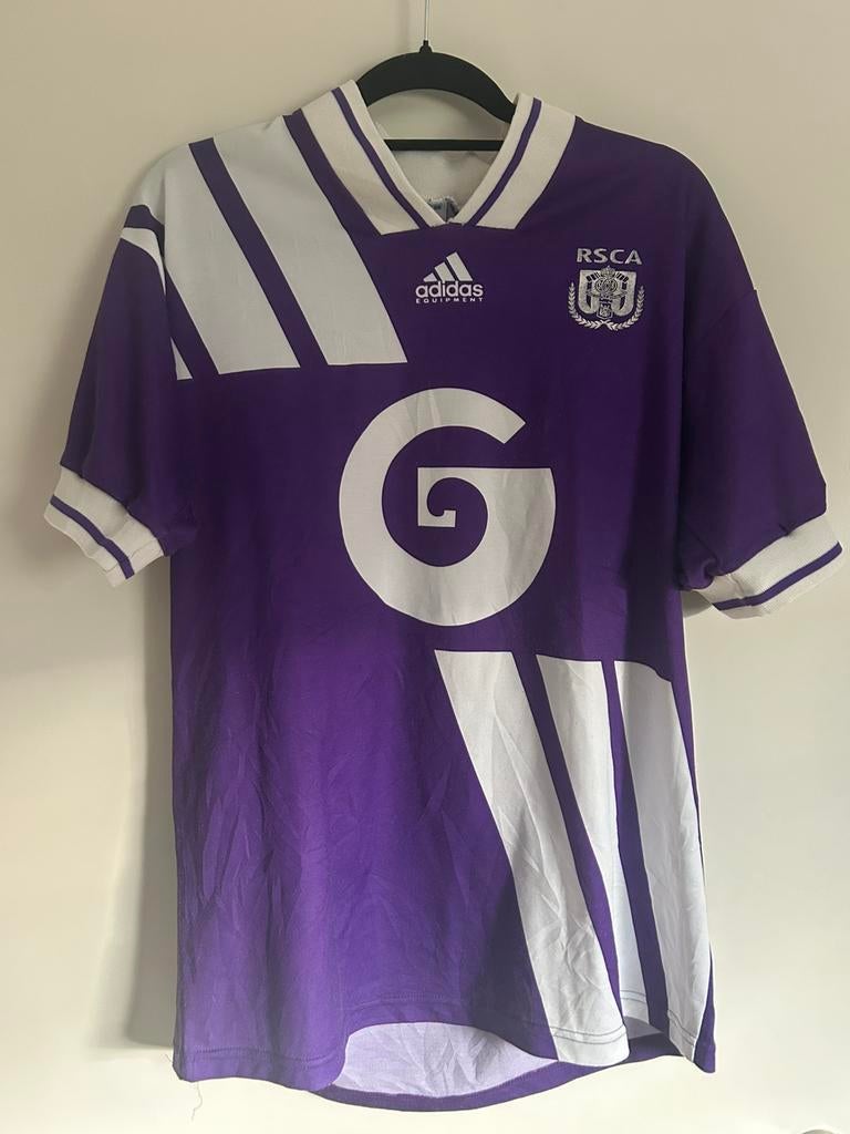 Vintage rsca shirt, Sport en Fitness, Voetbal, Ophalen of Verzenden, Zo goed als nieuw, Shirt