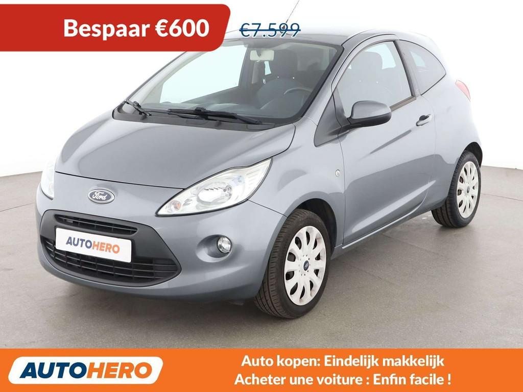 Ford Ka/Ka+ 1.2 Titanium (bj 2016), Auto's, Ford, Te koop, Ka, ABS, Airbags, Airconditioning, Bluetooth, Boordcomputer, Centrale vergrendeling
