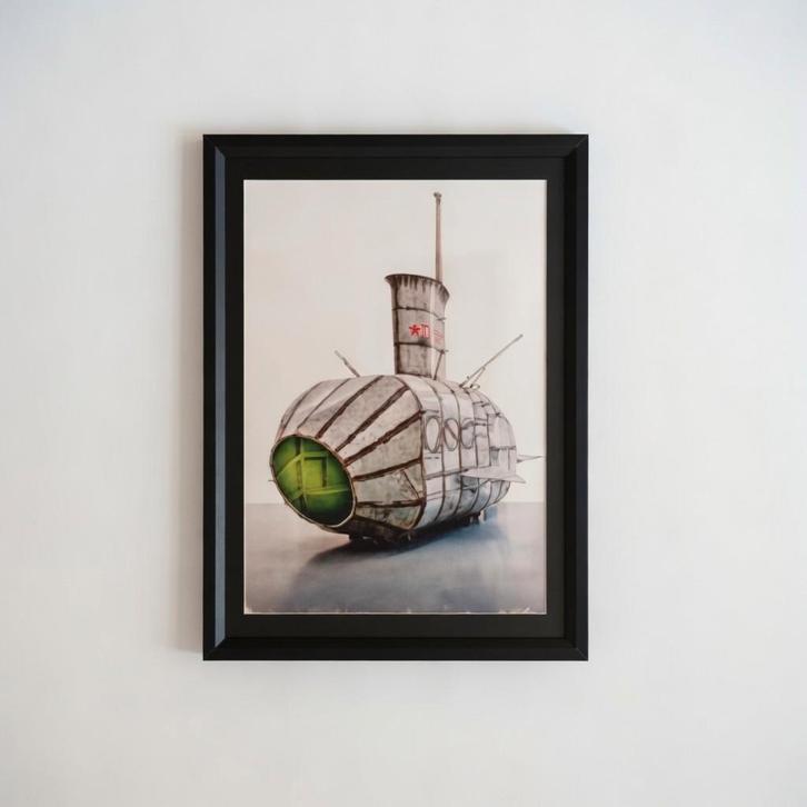 Tahama Panamarenko, Antiek en Kunst, Kunst | Litho's en Zeefdrukken, Ophalen of Verzenden