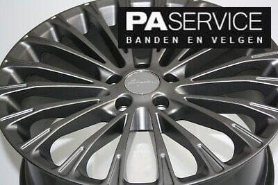 Nw 21 inch Antraciet Breyton LS2 breedset voor BMW X5 G05, Neuf, Pneus et Jantes, Pneus été, -