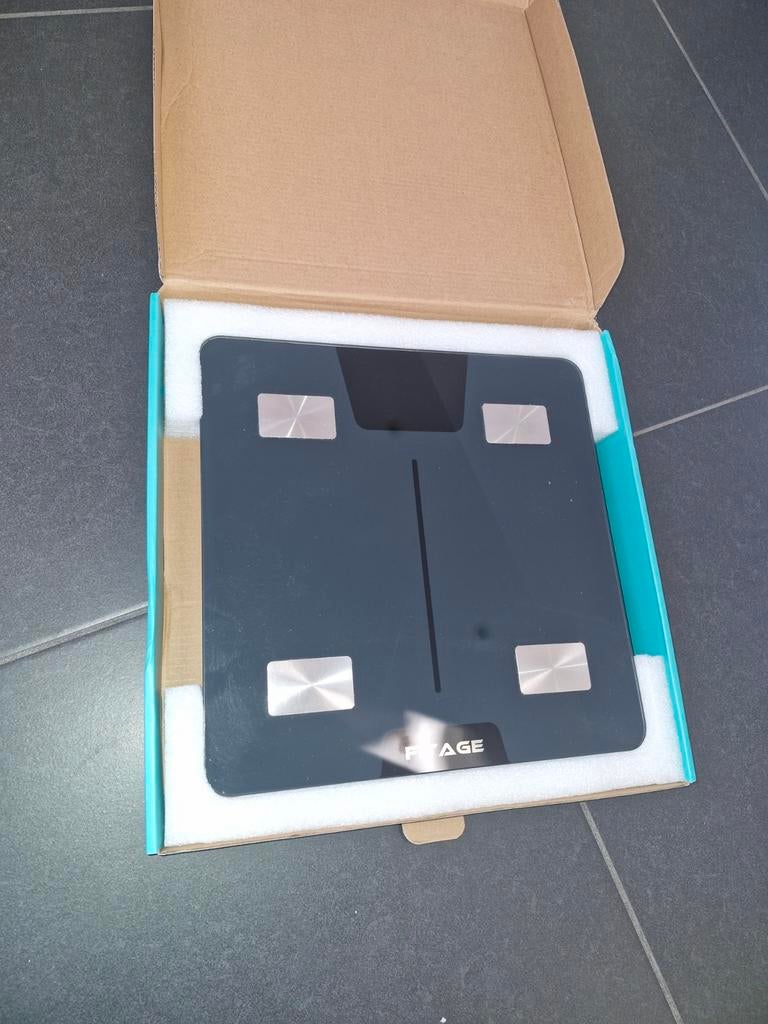 FitAge slimme weegschaal, Electroménager, Balances, 100 kg ou plus, Enlèvement ou Envoi, Utilisé, Plus fin que 1 gramme