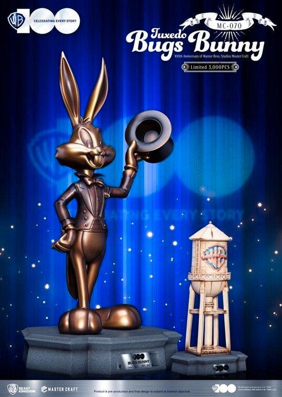 2 Beelden - Bugs Bunny + Warner bros studios beeld ., Collections, Statues & Figurines, Neuf, Fantasy, Enlèvement ou Envoi