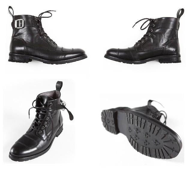 Bottes de moto mi-hautes New Helstons Trophy - Taille 44, Motos, Neuf, avec ticket, Helstons, Hommes, Bottes