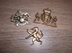 Lot 3: oude militaire insignes soldaat van België, Verzamelen, Ophalen of Verzenden