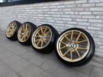 Bmw M performance 19inch 5x120 velgen met banden, Auto-onderdelen, Banden en Velgen, Ophalen, Band(en)