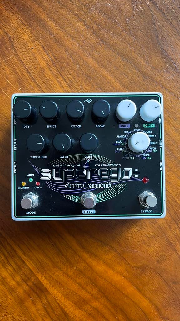 Electro Harmonix Superego Plus, Muziek en Instrumenten, Effecten, Ophalen of Verzenden, Gebruikt, Multi-effect