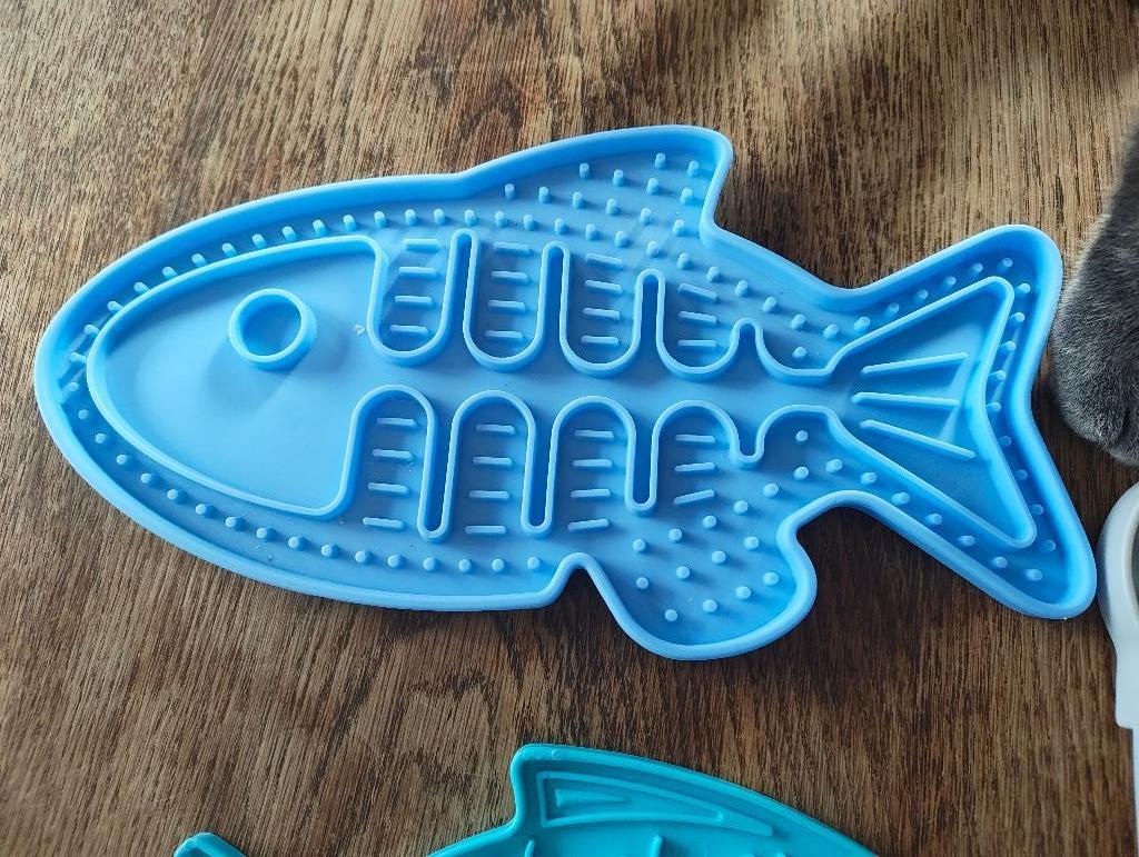 tapis à lécher pour chats, Animaux & Accessoires, Enlèvement, Anti-sursaut, Comme neuf