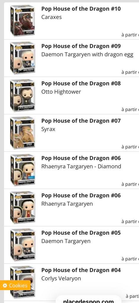 OP ZOEK/ RECHERCHE / SEARCHING house of the dragon funko pop, Verzamelen, Beelden en Beeldjes, Gebruikt, Overige typen, Verzenden