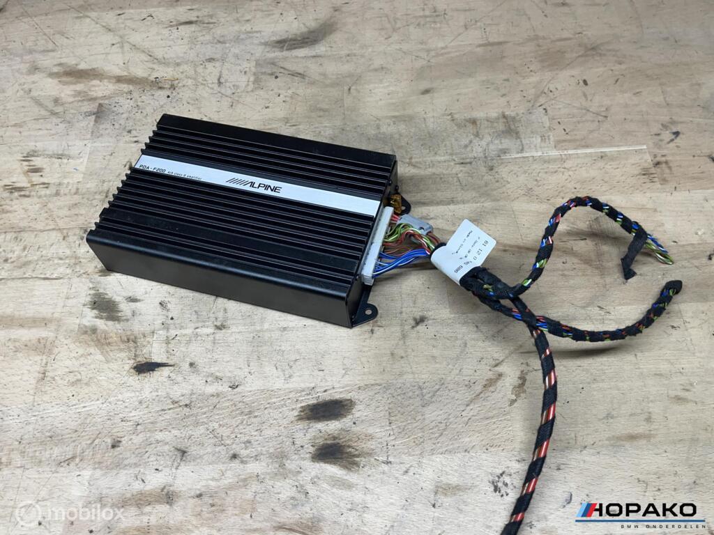 Versterker BMW  1/3 serie e9x e8x Alpine | 923359201, Gebruikt, Einsteinlaan 5 rijswijk, Bmw, Ophalen of Verzenden