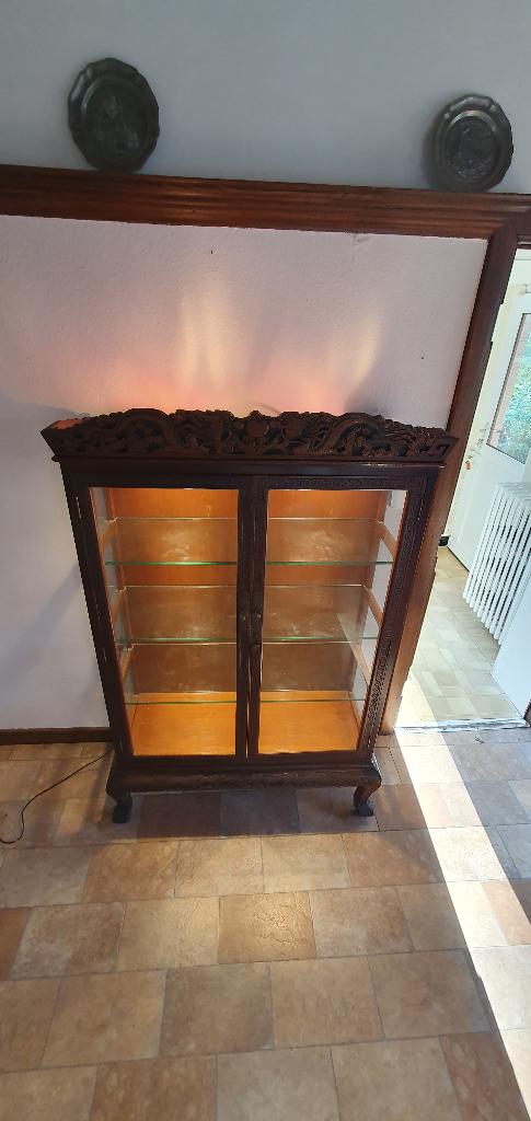 Vitrine d'exposition de style Sino-Japonais, Maison & Meubles, Armoires | Vitrines, Enlèvement, Verre