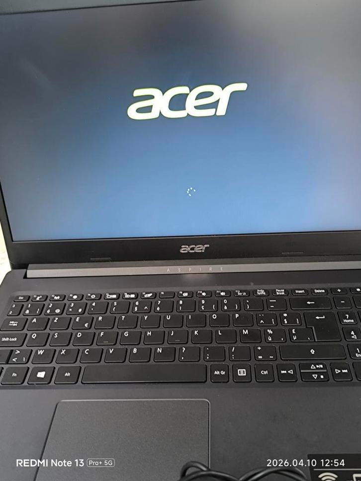 Pc portable acer, Informatique & Logiciels, Ordinateurs portables Windows, 4 GB, Enlèvement ou Envoi