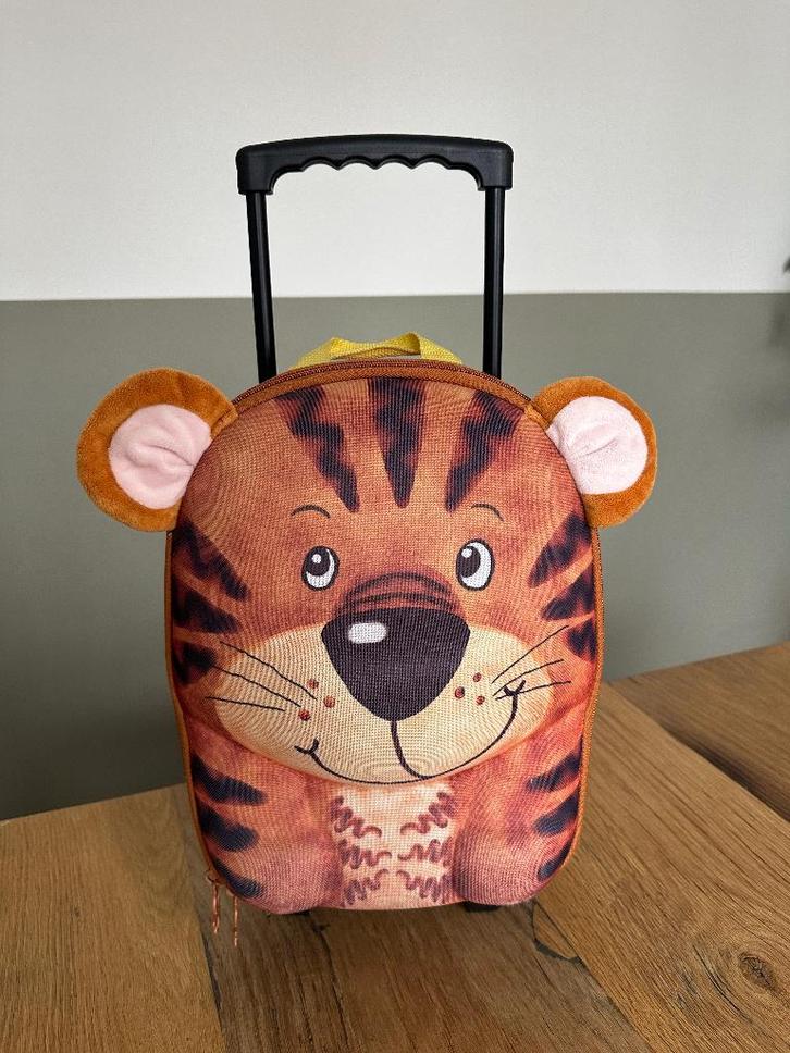 Nette Okiedog Wildpack Tiger kinderkoffer – als nieuw!, Kinderen en Baby's, Kinderspulletjes, Zo goed als nieuw, Ophalen